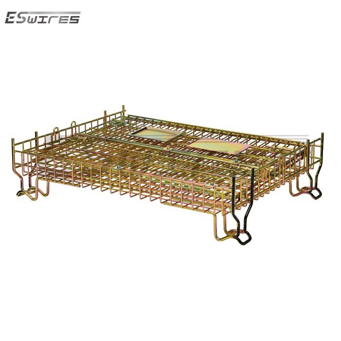 metal wire container fold