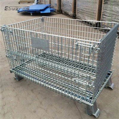 حاوية شبكية سلكية صلبة شديدة التحمل